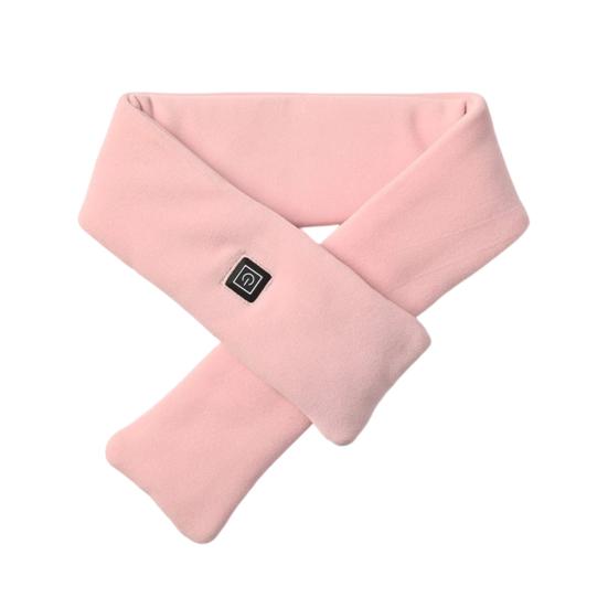 Heated Scarf Waterproof Fabric Fast Heating Electric Heated Scarf Rechargeable 3 Temp Settings Winter Scarf