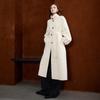 Sancai 2025 Winter Double-faced Woolen Coat