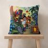 Игровой CCrash Bandicoots Наволочка Дизайн Чехла для Подушки Декор Праздничный Декор
