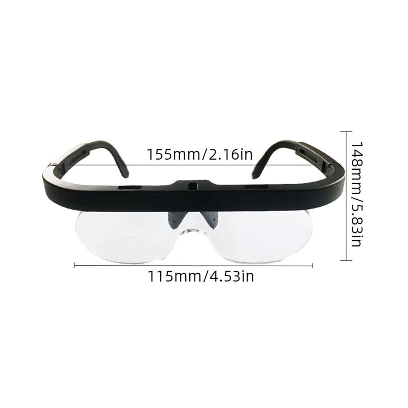Head Magnifier,Hands Free Headband Magnifying Glasses Professional Jewelers Loupe Headband Magnifying Glass
