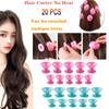 Curly Hair Products Silicone Curling Iron Hair Curler No Heat Soft Rubber Magic No Clip Hair Rollers Curlers DIY Styling Tools