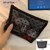 Multifunction Women Cosmetic Storage Pouch Heart Transparent Ladies Toiletry Storage Bag