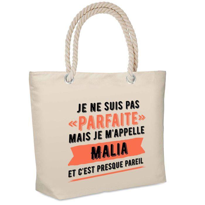Sac de plage - PLANETEE - Marie-Rose Parfaite - Coton - Grande contenance - Imprimé en France