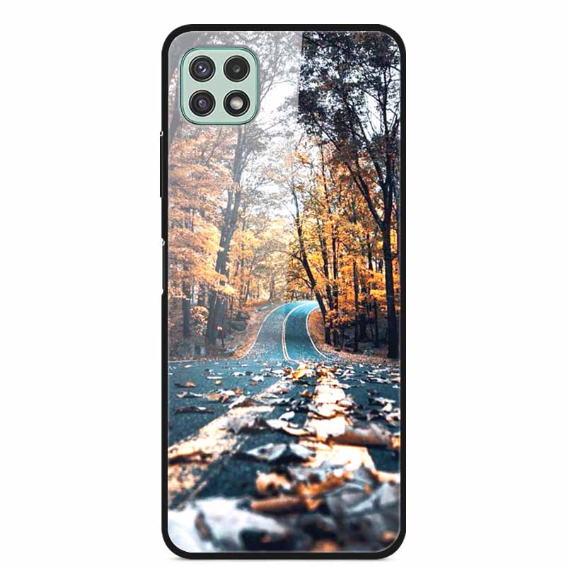 For Samsung Galaxy Wide5 Case Tempered Glass Hard PC Phone Back Cover for Galaxy Wide 5 Bumpers Cases Shell Coque 6.6'' SM-E426S