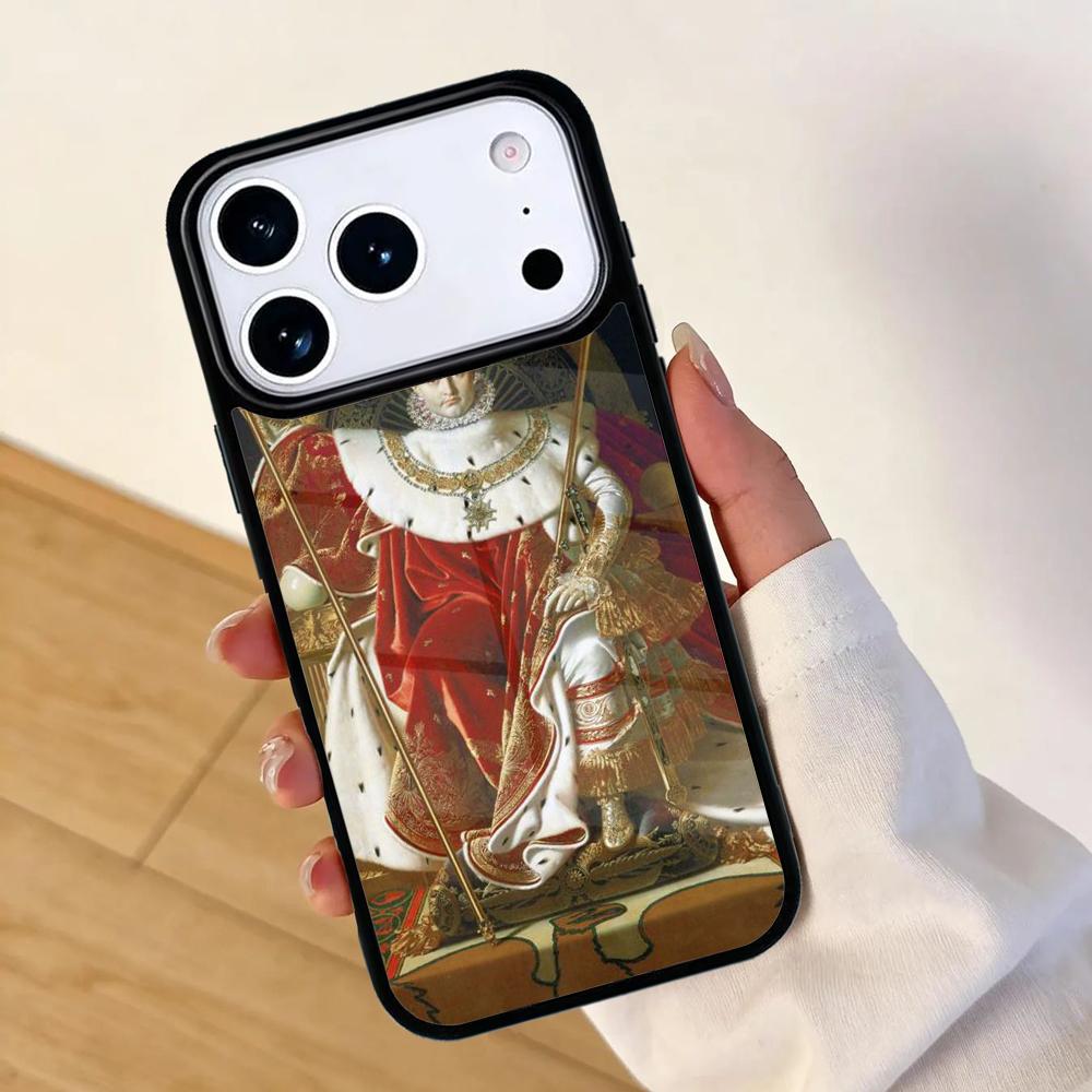 Napoleon Bonaparte Mobile Phone Case for IPhone 17 AIR 16pro Max 15 14 13 12 11 Bumper Cover