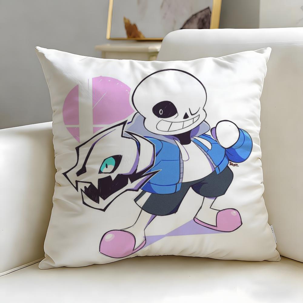 Классическая игра Undertale Наволочка Мягкая Легко стирающаяся Наволочка Универсальная для Дивана Кровати Путешествий и Офиса