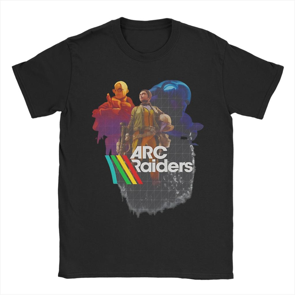 Игровая футболка Arc Raiders Летняя Хлопковые футболки для мужской моды Дизайн Футболка С коротким рукавом Y2K Забавные футболки