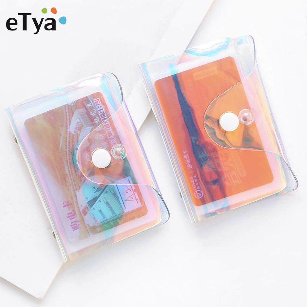 Прозрачная визитница на 20 карт