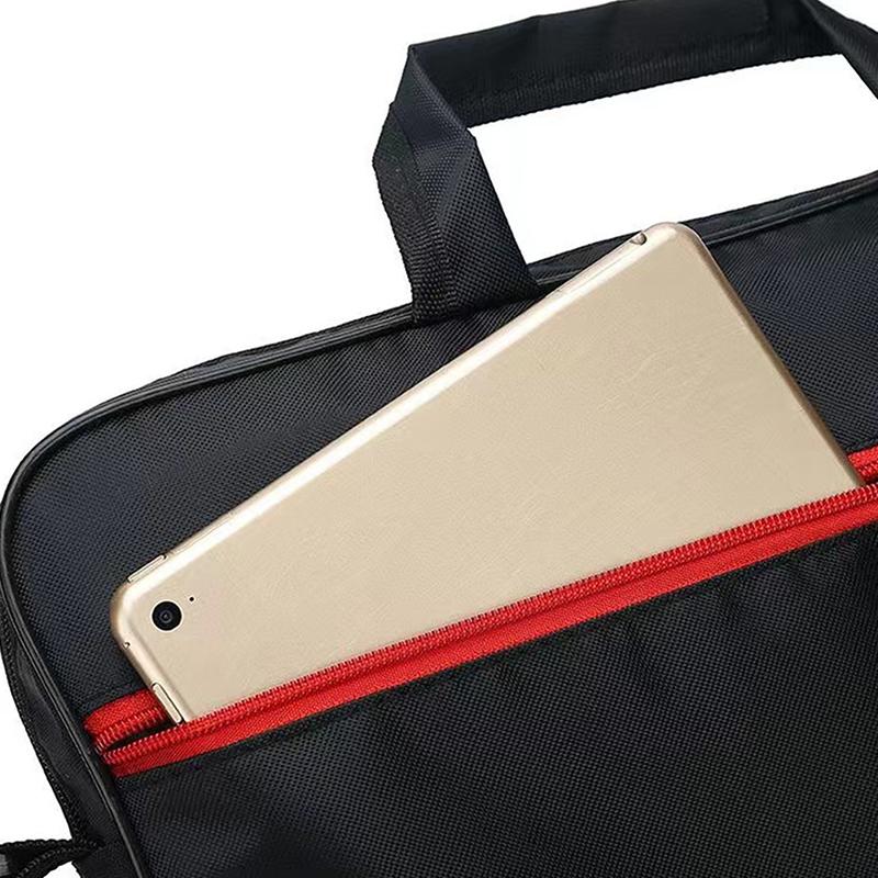 Портфели Сумка Портативная компьютерная сумка Деловая дорожная дорожная простая сумка для ноутбука через плечо