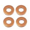 4 ШТ. Уплотнительные шайбы топливной форсунки для Renault Nissan Dacia