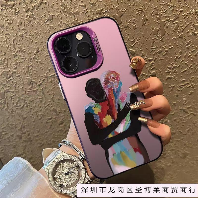 Новая художественная картина подходит для чехла на мобильный телефон iphone16 Apple 15promax/14 противоударный 13pro12 Европа и Америка