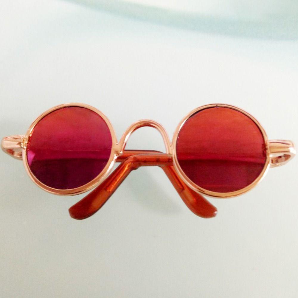 Accessories Mini Plush Doll Glasses Clothes Plush Doll Eyeglasses Cute Round Frame For 10cm Dolls