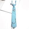 Black Long Necktie Korean Style Shirt Tie Temperament Love Heart Tie  Performance