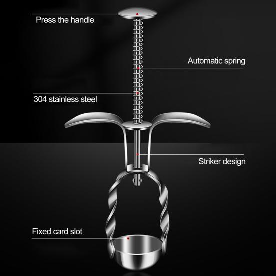 Портативный кухонный инструмент Cherry Pitter из нержавеющей стали, легкий инструмент для удаления оливковых косточек, фруктов, красных дат, Corer