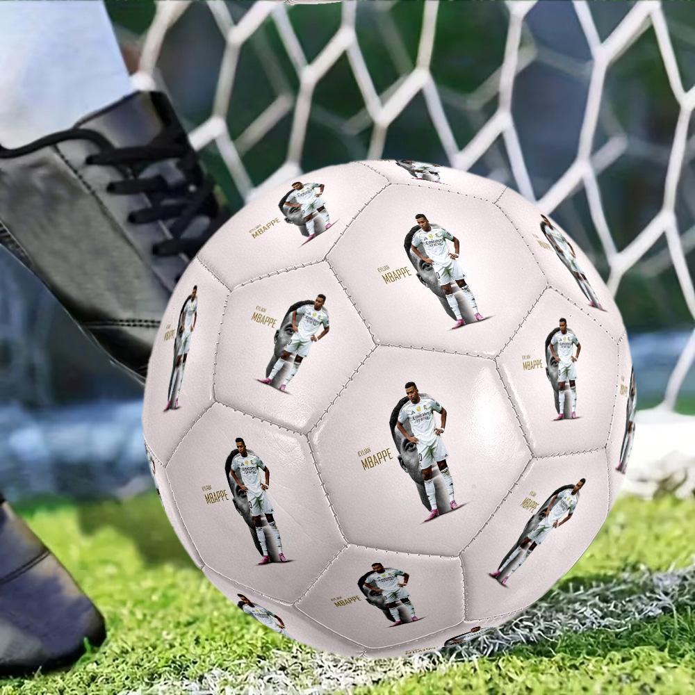 Mbappe Size 5 Football Machine Sewn Indoor/Outdoor Universal Football Sports Enthusiast Gifts Birthday/Christmas Wedding Party Gift