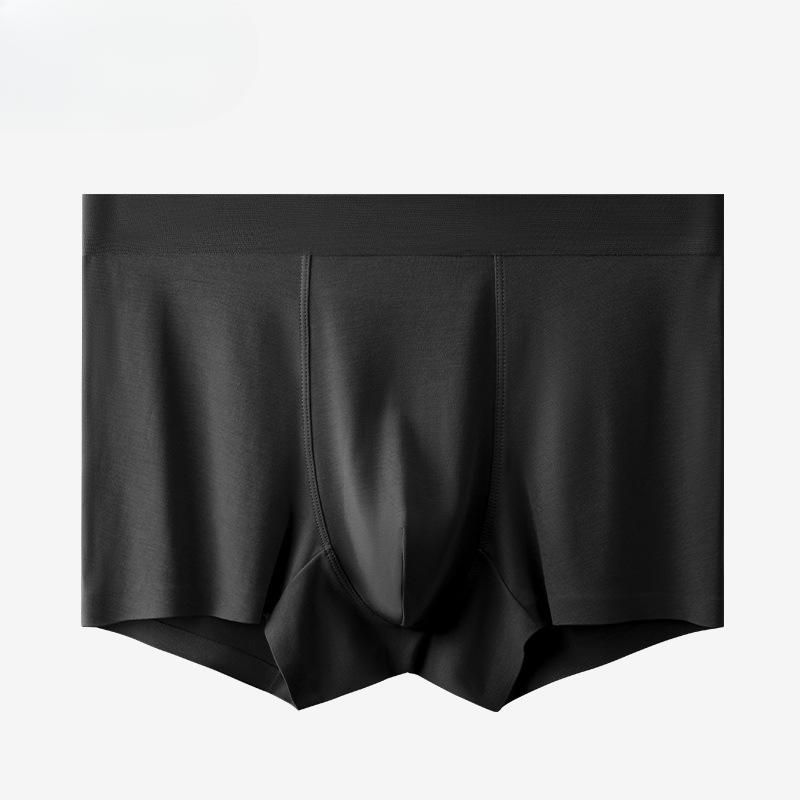 Мужское нижнее белье из чистого хлопка с антибактериальной внутренней частью, дышащее, однотонное, для мальчиков, для молодых мужчин, со средней посадкой