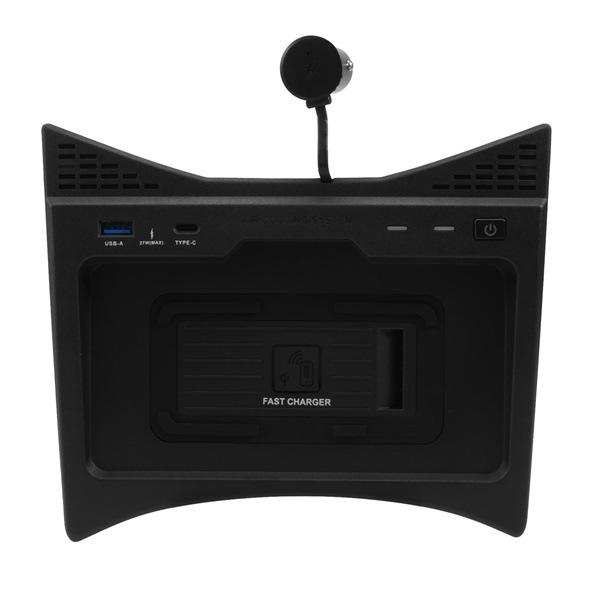 15-ваттное беспроводное автомобильное зарядное устройство для Nissan X-Trail T32/Qashqai J11 2014-2021