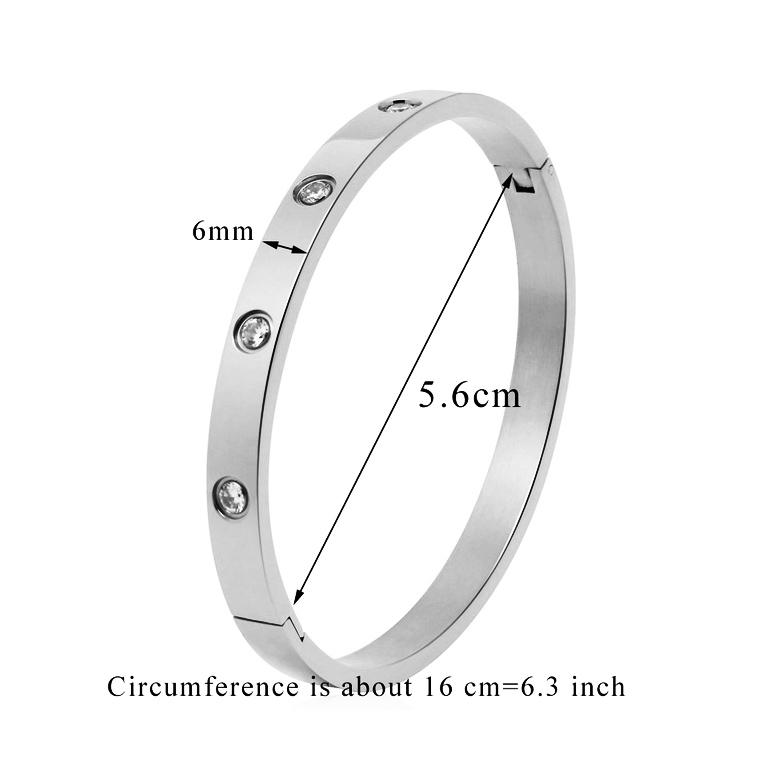 Gold Plating Lover Bracelets & Bangles for Women Charming Zirconia Couple Bracelet New Trendy Luxury Jewellery