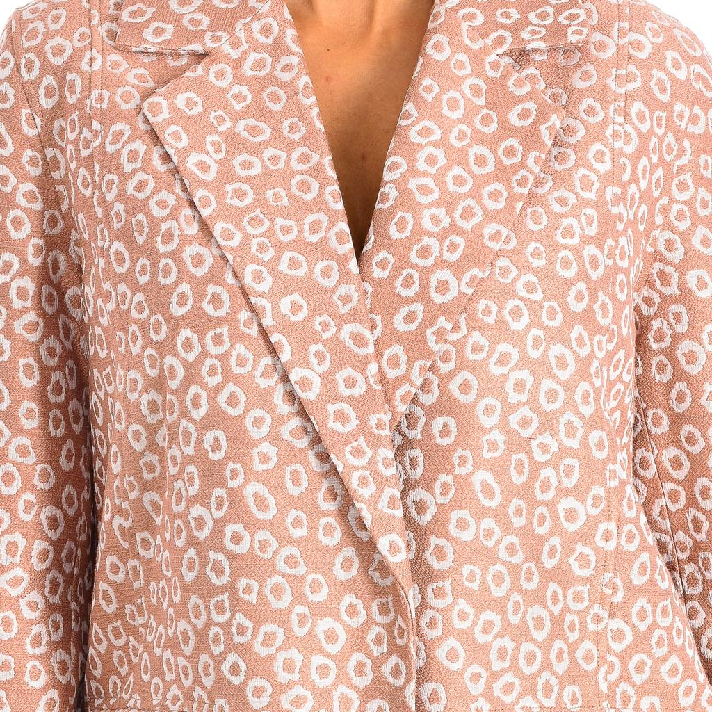 Длинная куртка с длинными рукавами 9009 для женщин