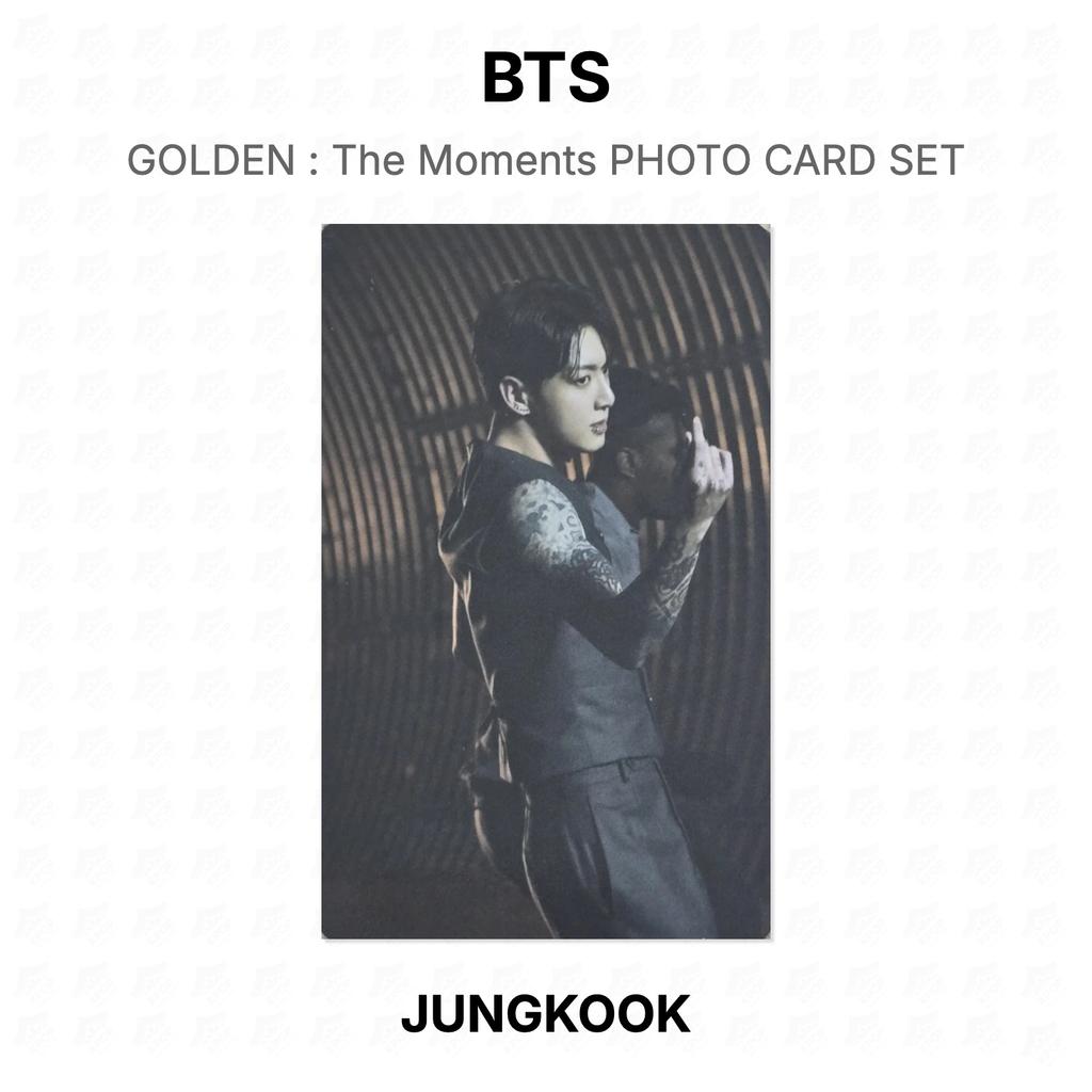 BTS ЗОЛОТОЙ : Набор фотокарточек The Moments Официальная фотокарточка