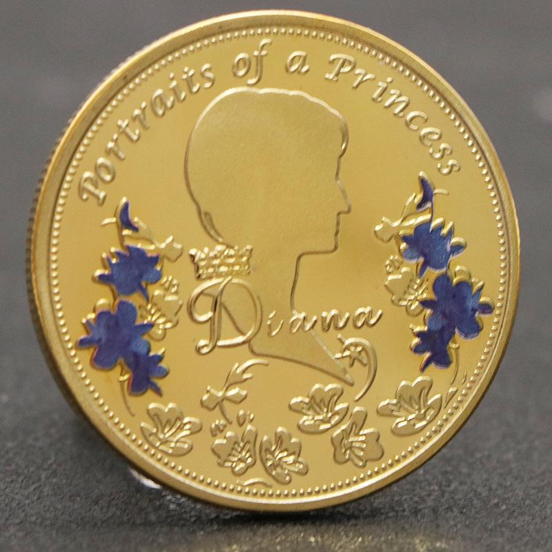 Принцесса Диана Содружества, с бриллиантами, памятные монеты, медали, монеты с изображением принцессы Дианы, рождественский подарок, наполнители для чулка