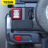 TESIN Car Tailgate Door Grab Handle License Plate Holder Bracket for Jeep Wrangler JL 2018- Car Exterior Accessories