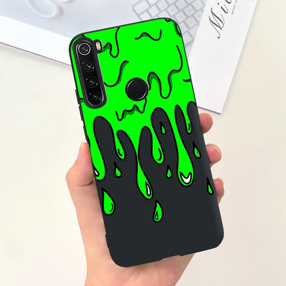 Для чехла на телефон Xiaomi Redmi Note 8 8T Чехол Популярный Цветок Тонкий Мягкий Силикон Coque Для Xiaomi Redmi Note 8 Pro Note8 8 T Fundas