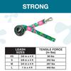 ROOKCRAN Max Molly Размер собаки с Подходит для и Большой Стильный 025066 & Поводок, Тропический, M, Крючок, Маленький, Средний, Собаки, Дизайн,