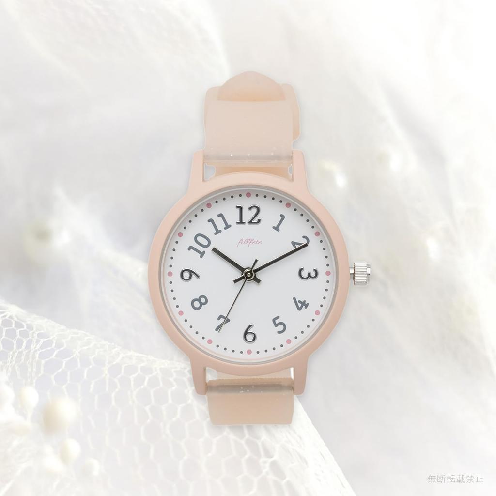 Watch Analog Silicone Belt Lamibell Pink [Fieldwork] Women's KDS014-3