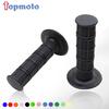 22mm 24mm Motorcycles Grip Dirt Bike Grips 7/8" Rubber Biker Scooter Handle Grip For Handlebar Mx Pillow Top Throttle 22mm Bar Throttles 2