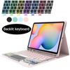 Crystal Backlit Keyboard Touchpad for Samsung Galaxy Tab Tab A9 Plus S6 Lite Tab A7 Tab A8 Tab S7 Tab S8 Tab S9 Tab S9 FE Case