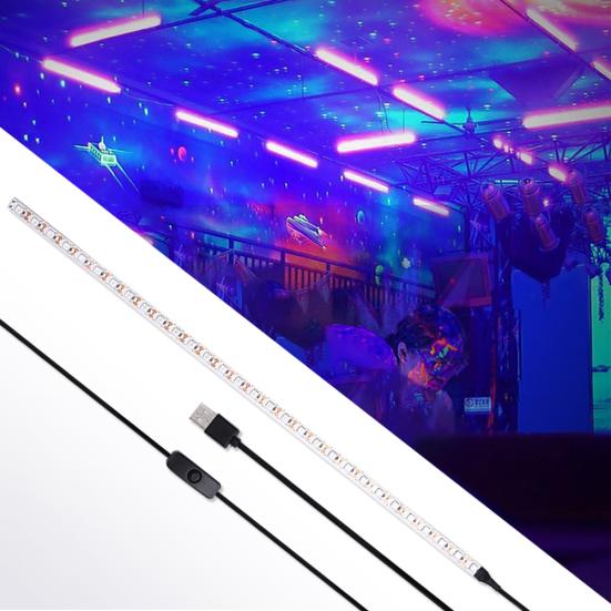 УФ-стерилизация гибкая светодиодная лента USB SMD5050 дезинфекция ультрафиолетовой лампой