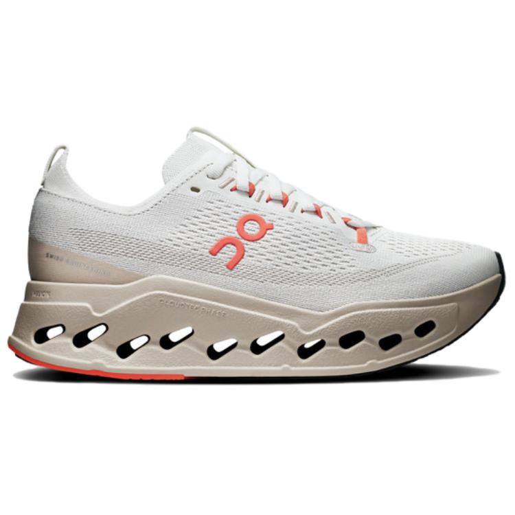 On Cloudsurfer Max Широкие Удобные Дышащие Амортизирующие Кроссовки для Бега Женские кроссовки Серые 3WF30573297