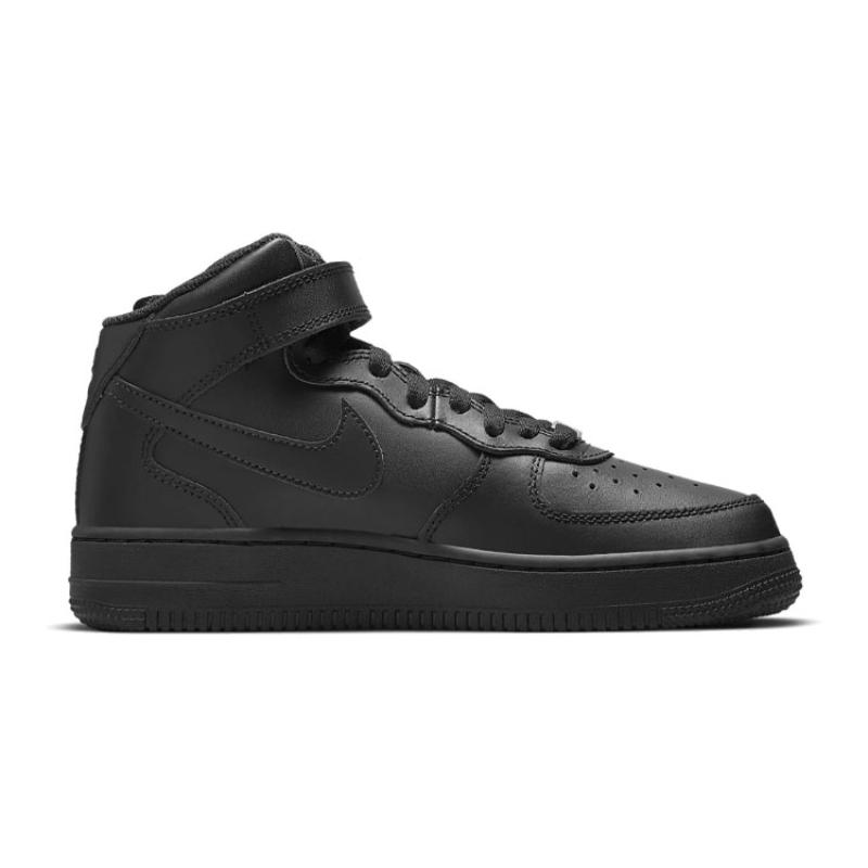 Nike Детские кроссовки Air Force 1 Mid "Triple Black" Кроссовки DH2933-001