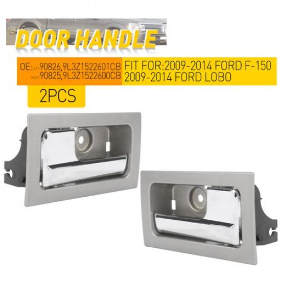 Внутренняя ручка двери Передняя Задняя Левая Правая Для Ford F150 F-150 Lobo 2009-14