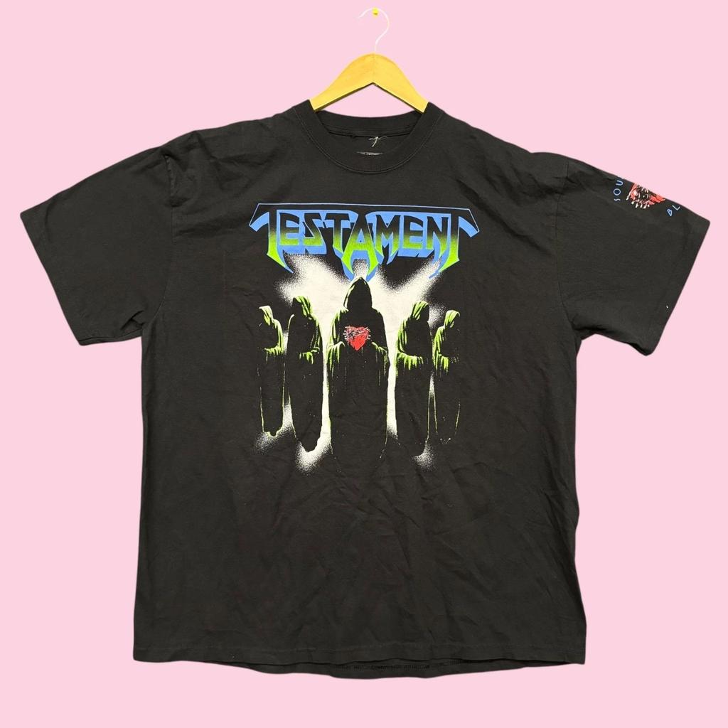 Testament Souls of Black Thrash Metal Band Tee XXL