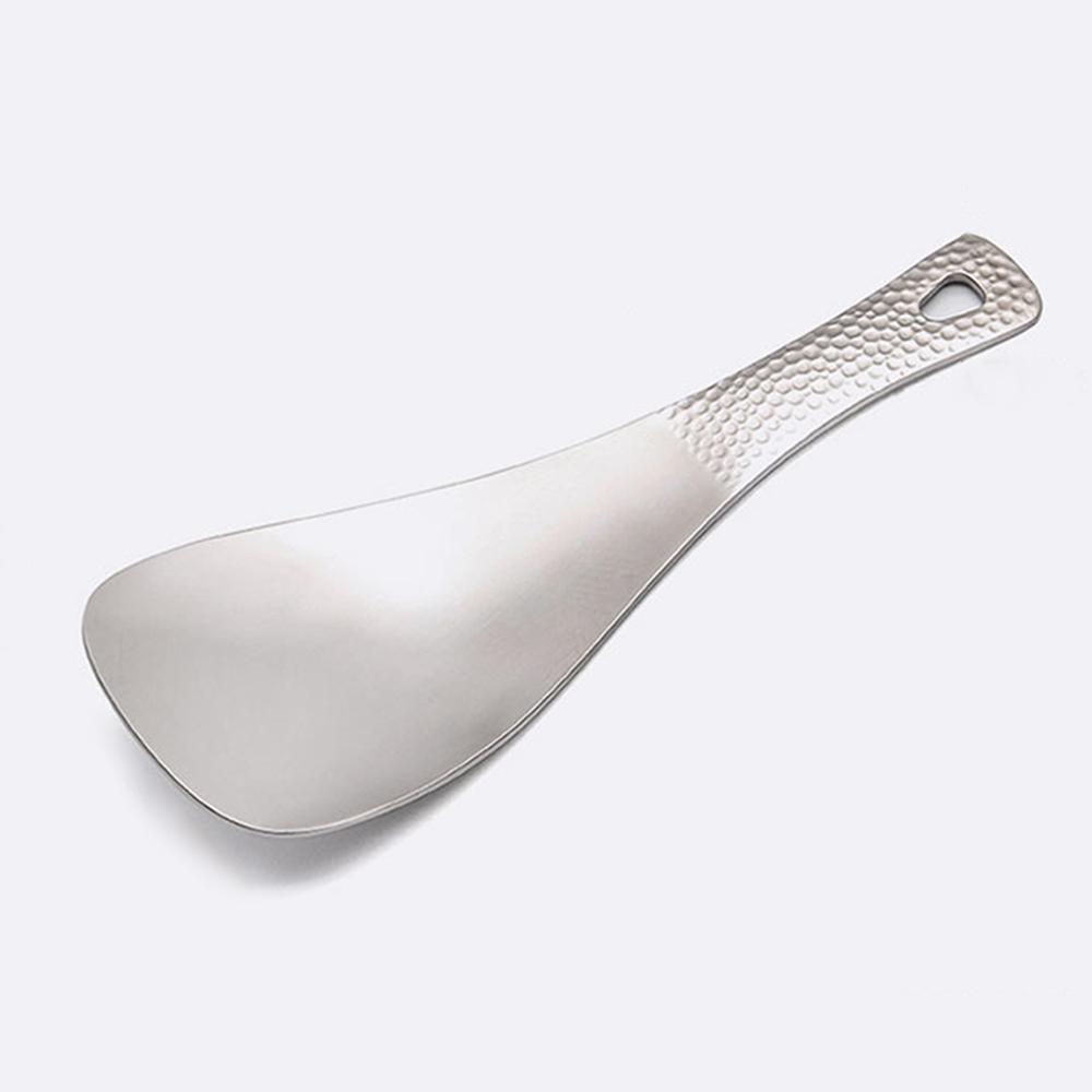 Титановая рисовая ложка, сверхлегкая экологически чистая лопатка для приготовления пищи, лопатка для кемпинга, походов на открытом воздухе