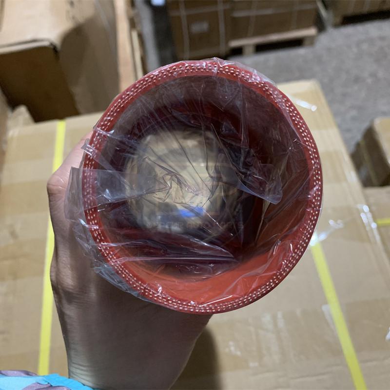 1PC Truck 4Capas 5 Anillos Aftermarket Intercooler Silicone Rubber Air Charge Hose 6965007375 A6965007375 For Merecdes