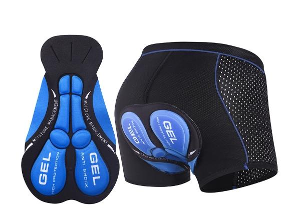 Велотрусы мужские утолщенные силиконовые/губчатые велоштаны быстросохнущие шорты для шоссейного велоспорта четырехсезонное велооборудование