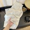 Женские новые атласные брюки-клеш со стразами в китайском стиле - Высокая талия, стройнящие, летние повседневные