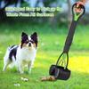 1pcs Pet Pooper Scooper, Long Handle Removable Portable Dog Shovel, High Strength Durable Spring, Easy To Pick Up Grass and Gravel