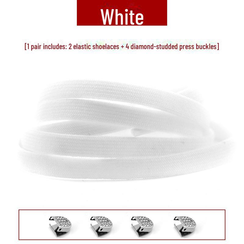 8MM Ленивые эластичные шнурки - детские, без завязывания, спандекс, двухслойные, с эластичной пряжкой