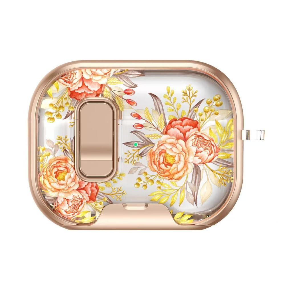 Горячая Распродажа Модный Цветочный Мультяшный Чехол для Наушников AirPods Pro 2 3 Чехол для Наушников AirPods 3 4 С Подставкой для Телефона