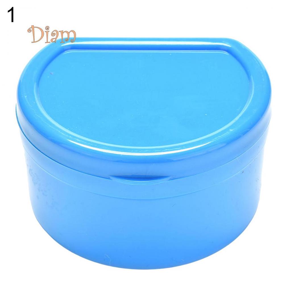 Diahy 1 шт. стоматологический ортодонтический ретейнер коробка для хранения зубных протезов контейнер для капы аксессуары