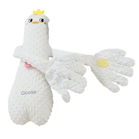 Yousheng Infant Exhaust Pillow with Cartoon Animal Patterns Easy To Clean Safety Materials Sleeping Pillow for Emotional Soothing