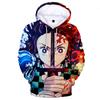 Kimetsu No Yaiba Demon Slayer Men's and Women's 3D Print Sweatshirts Casual Kids Hoodies for Boys Girls Pullover Anime Coat 6XL