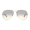 Ray Ban Gradient Aviator Classic Sunglasses Unisex Model 0RB3025 Silver Lenses