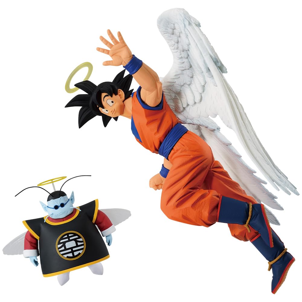Banpresto Ichiban Kuji Dragon Ball Duel to the Future Last One Prize Son Goku with King Kai MASTERLISE