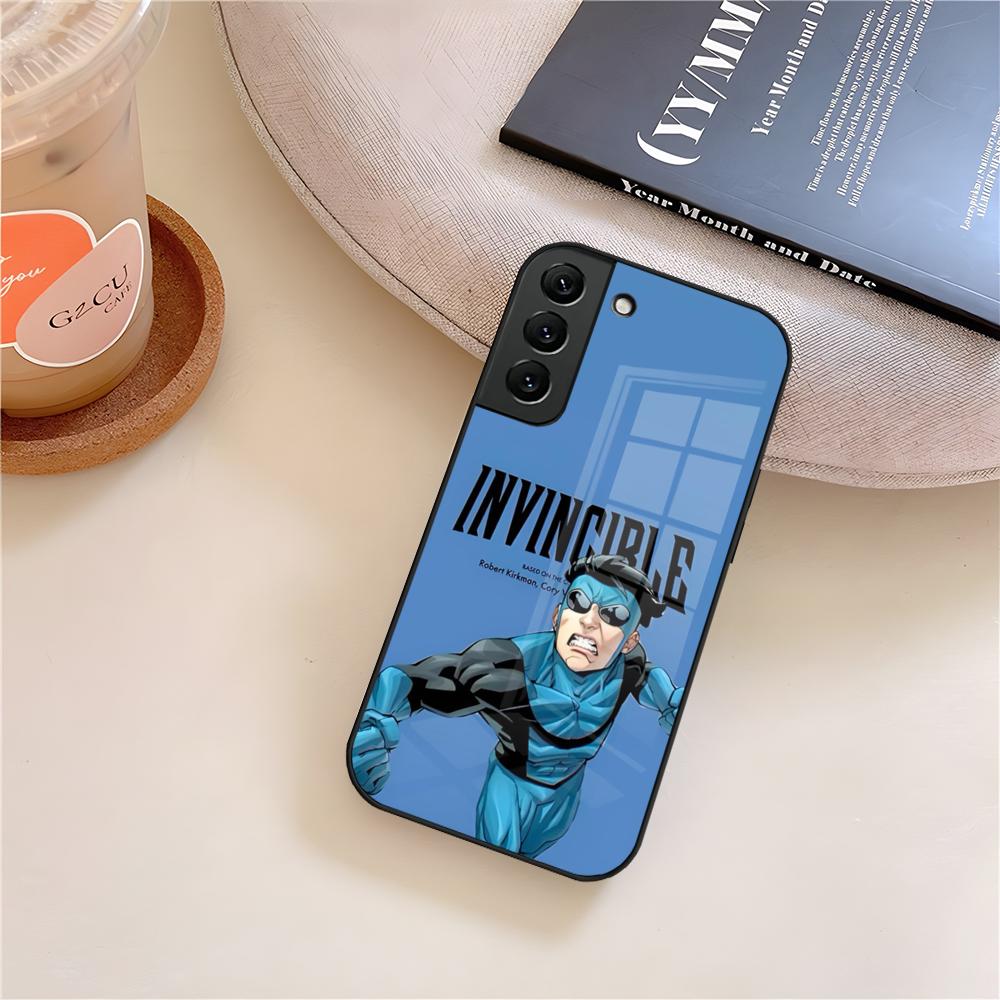 Непобедимый Марк Атом Ева Чехол для телефона Стекло Для Samsung Galaxy S26 S25 S23 S24 S21 S22 S20 Ultra Fe Plus A15 A14 Чехол