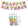 32PCS Princess Peach Birthday Party Supplies Includes Banner Cake Topper Balloon